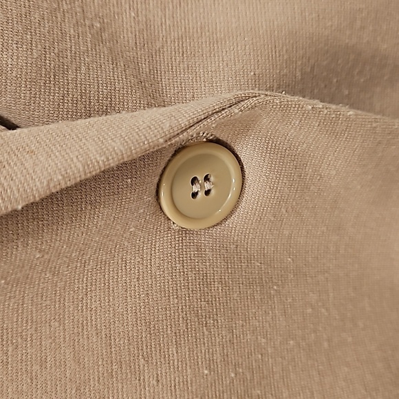 💕FOREVER 21💕 Single Button Collared Blazer ~ Tan Medium - Picture 4 of 7